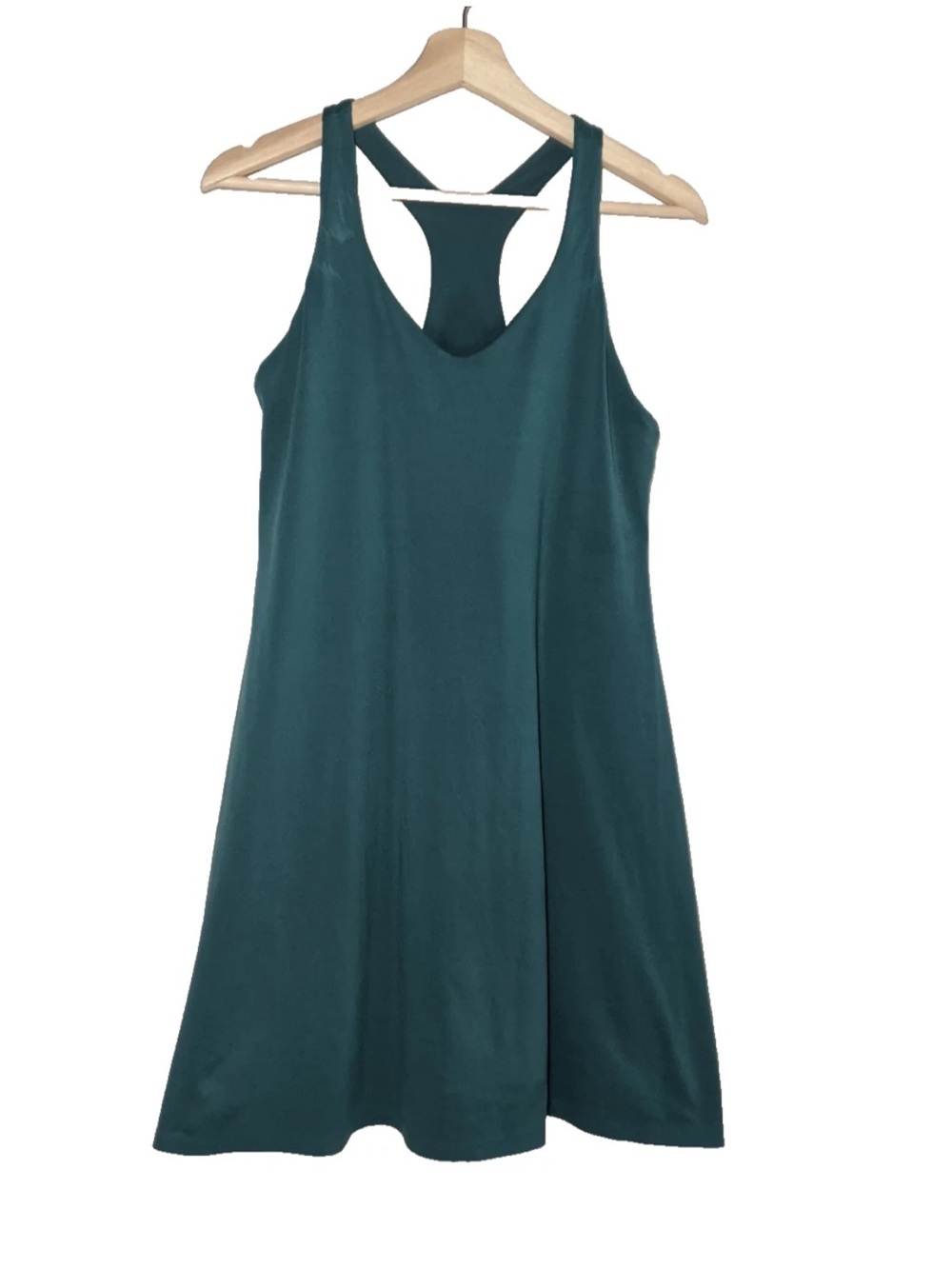 girlfriend collective teal racerback workout dress XXL tennis pickleball gym
